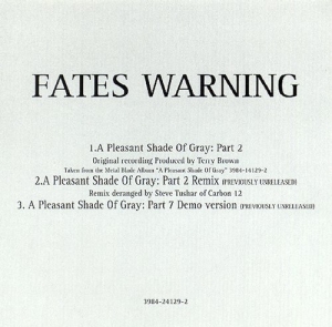 Fates Warning - A Pleasant Shade of Gray: Part II