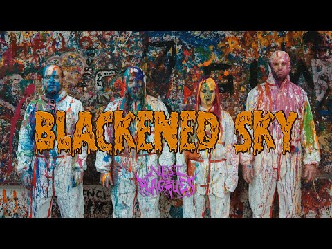 NEST OF PLAGUES - BLACKENED SKY (OFFICIAL VISUALIZER)