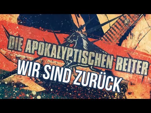 DIE APOKALYPTISCHEN REITER - Wir sind zurück (OFFICIAL LYRIC VIDEO)