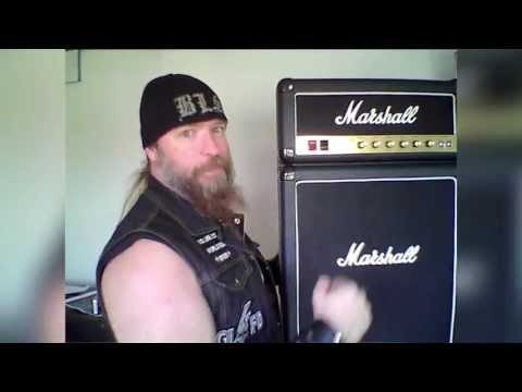 Zakk Wylde of Black Label Society and the Marshall Fridge