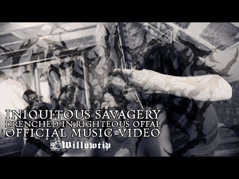 Iniquitous Savagery &quot;Drenched in Righteous Offal&quot; - Official Video