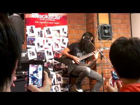 GUS G.-BLACKSTAR AMPLIFIERS CLINIC TOUR OSAKA