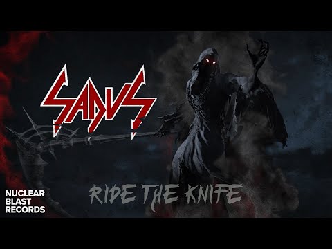 SADUS - Ride The Knife (OFFICIAL LYRIC VIDEO)