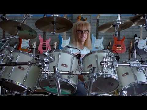 Wayne&#039;s World &quot;No Stairway To Heaven&quot; Scene (Hungarian dubbing)