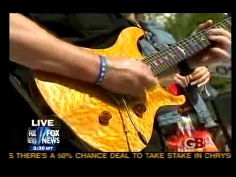 Ted Nugent plays the Star-Spangled Banner - Glenn Beck Live from the Alamo