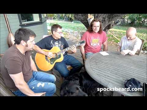 Spock&#039;s Beard rehearsing for the BNaDS tour - Going over vocal parts.